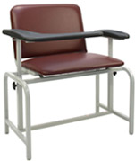 2575XL Winco Extra Large Padded Blood Drawing Chair
